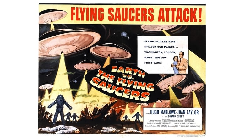 кадр из фильма Земля против летающих тарелок