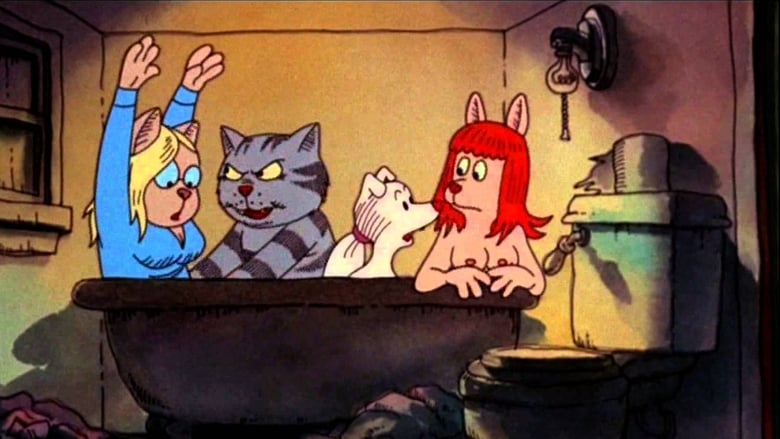 кадр из фильма Приключения кота Фрица