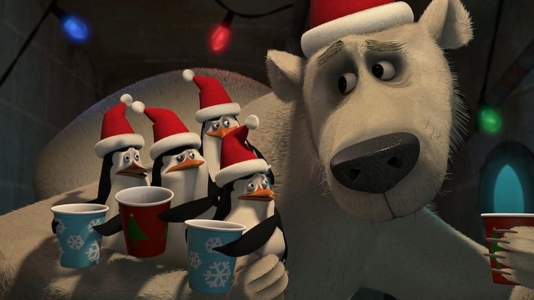 кадр из фильма Пингвины из Мадагаскара в рождественских приключениях