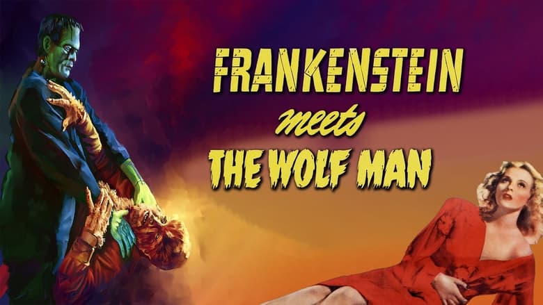 кадр из фильма Франкенштейн встречает Человека-волка