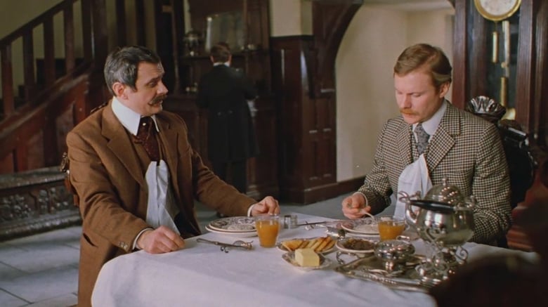 кадр из фильма Приключения Шерлока Холмса и доктора Ватсона: Собака Баскервилей. Часть 1
