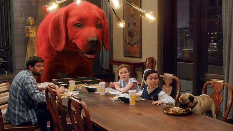 кадр из фильма Большой красный пес Клиффорд
