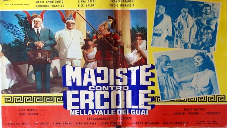 кадр из фильма Maciste contro Ercole nella valle dei guai