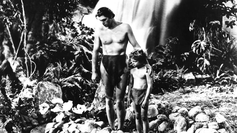 кадр из фильма Тарзан находит сына