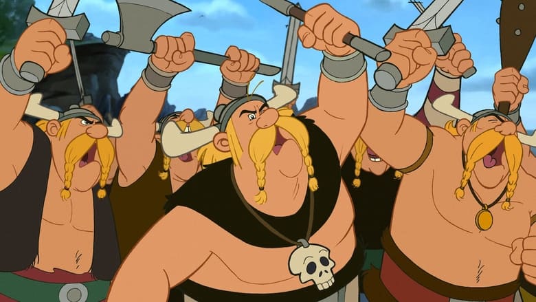 кадр из фильма Астерикс и викинги