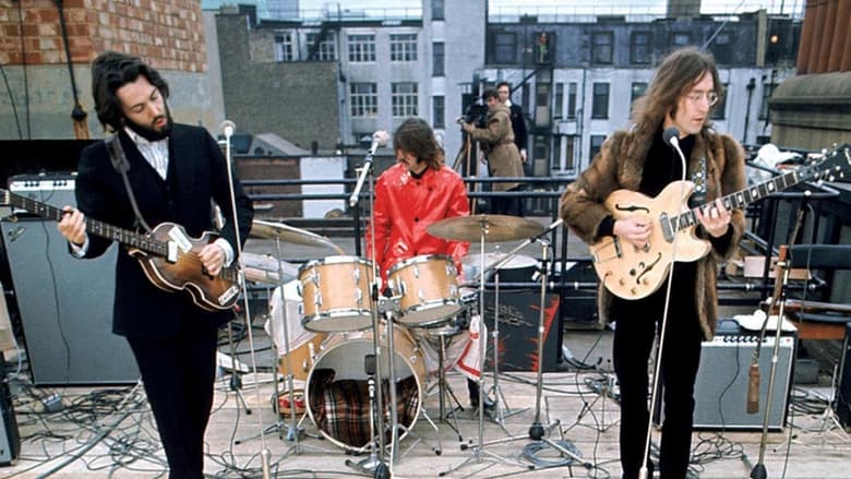 кадр из фильма The Beatles: Get Back — Концерт на крыше