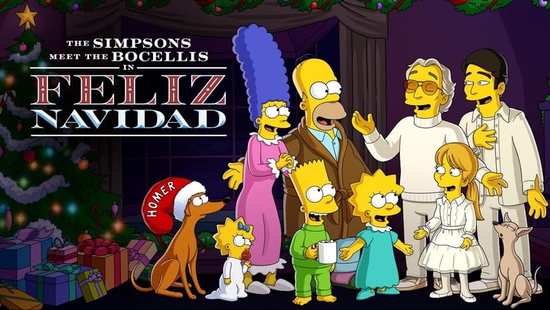 кадр из фильма The Simpsons Meet the Bocellis in Feliz Navidad