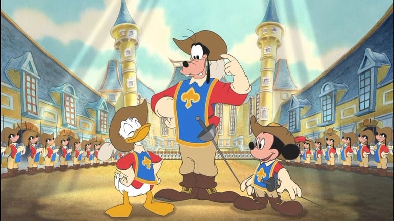 кадр из фильма Микки, Дональд, Гуфи: Три мушкетера