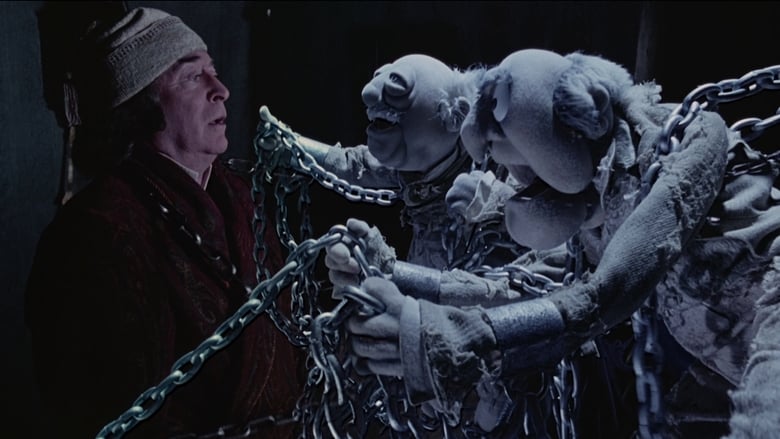 кадр из фильма Рождественская сказка Маппетов