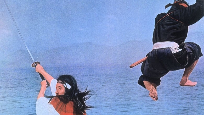 кадр из фильма Миямото Мусаси — 5: Дуэль на острове Ганрю