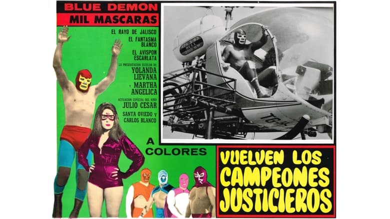 кадр из фильма Vuelven los campeones justicieros