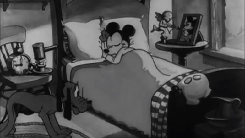 кадр из фильма Mickey's Nightmare