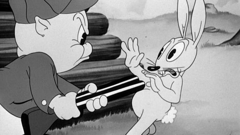 кадр из фильма Как Порки на зайцев охотился