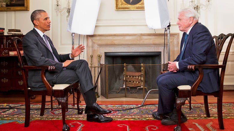 кадр из фильма David Attenborough Meets President Obama