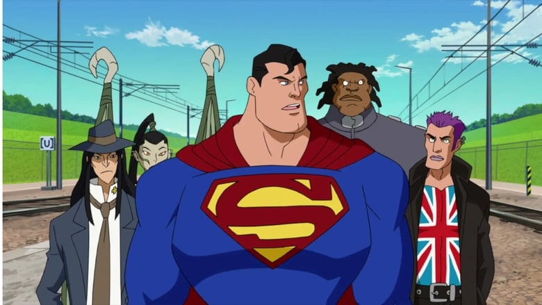 кадр из фильма Супермен против Элиты