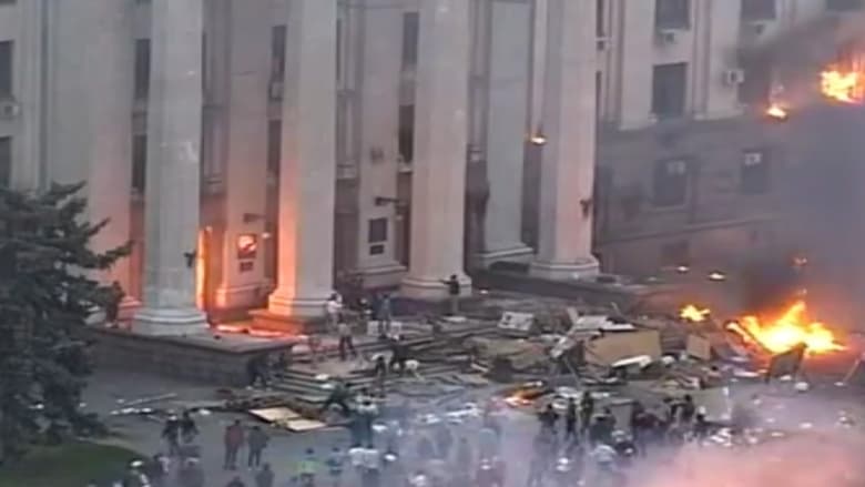 кадр из фильма Украина в огне
