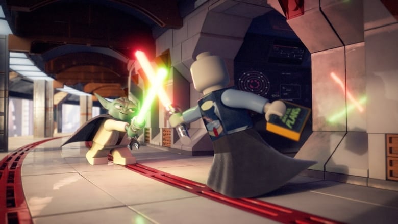кадр из фильма LEGO Звездные войны: Падаванская угроза