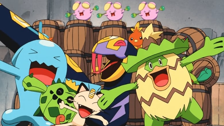 кадр из фильма Секретная база пляшущих покемонов