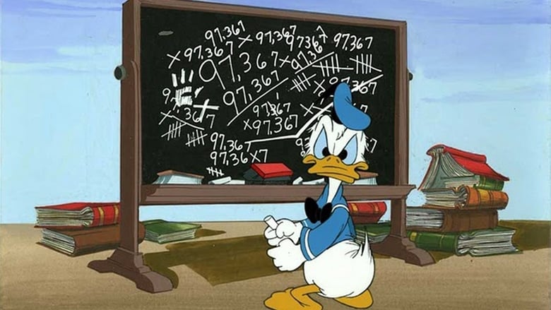 кадр из фильма Дональд в «Матемагии»