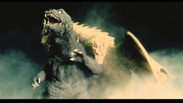 кадр из фильма Годзилла, Мотра, Кинг Гидора: Монстры атакуют