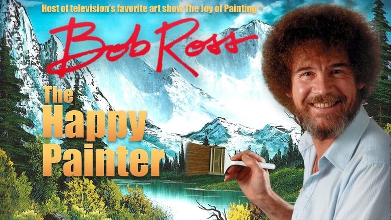кадр из фильма Bob Ross: The Happy Painter
