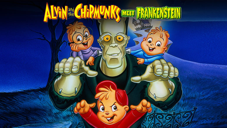 кадр из фильма Элвин и бурундуки встречают Франкенштейна