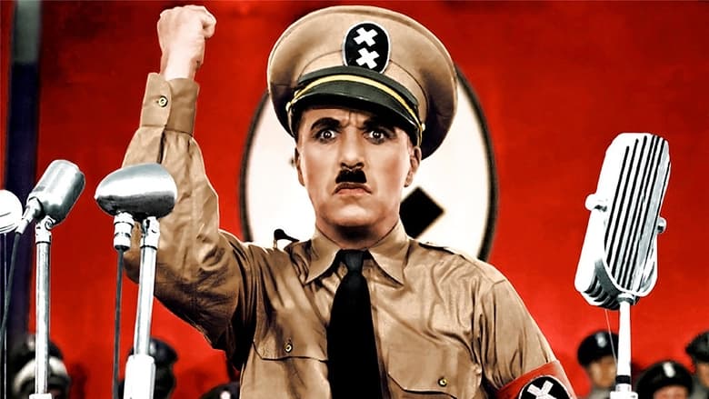 кадр из фильма Великий диктатор