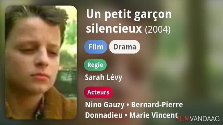 кадр из фильма Un petit garçon silencieux