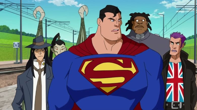 кадр из фильма Супермен против Элиты