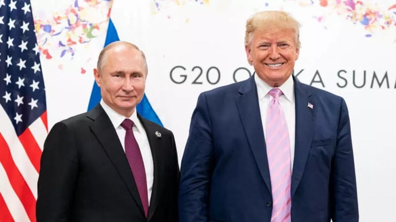 кадр из фильма Erzfreunde - Trump und Putin