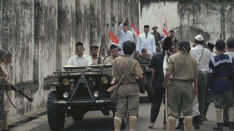 кадр из фильма SOERA ING BAJA: Gemuruh Resolusi '45