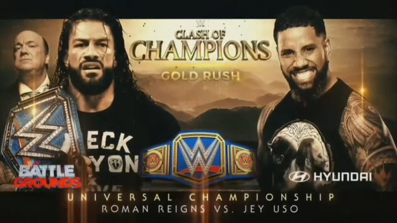 кадр из фильма WWE Clash of Champions 2020