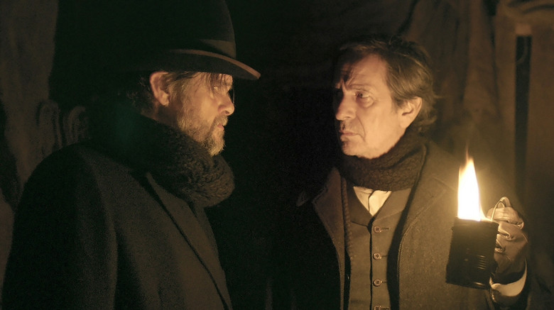 кадр из фильма Белым по белому