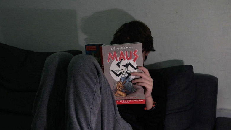 кадр из фильма Récit de l'enfer d'Auschwitz : « Maus » d'Art Spiegelman