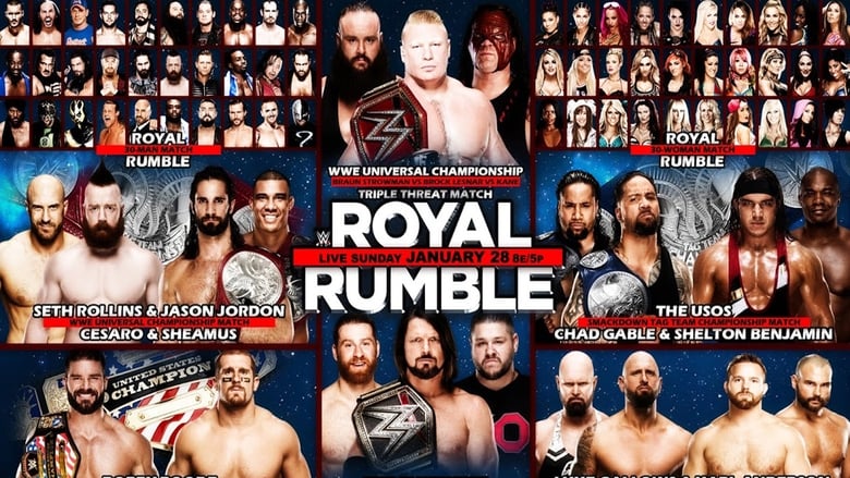 кадр из фильма WWE Royal Rumble 2018