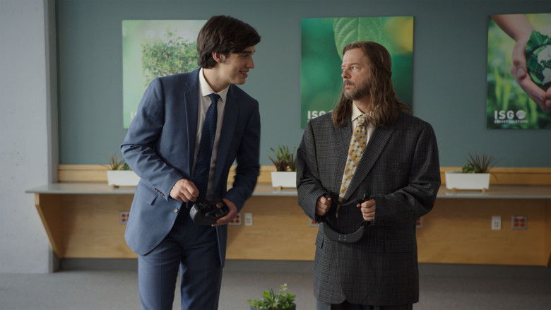 кадр из фильма Отец года