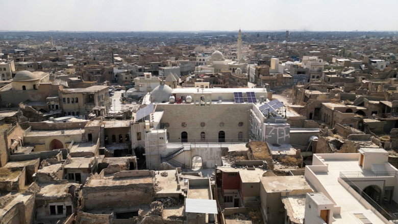 кадр из фильма Mossoul, renaissance d'une ville millénaire