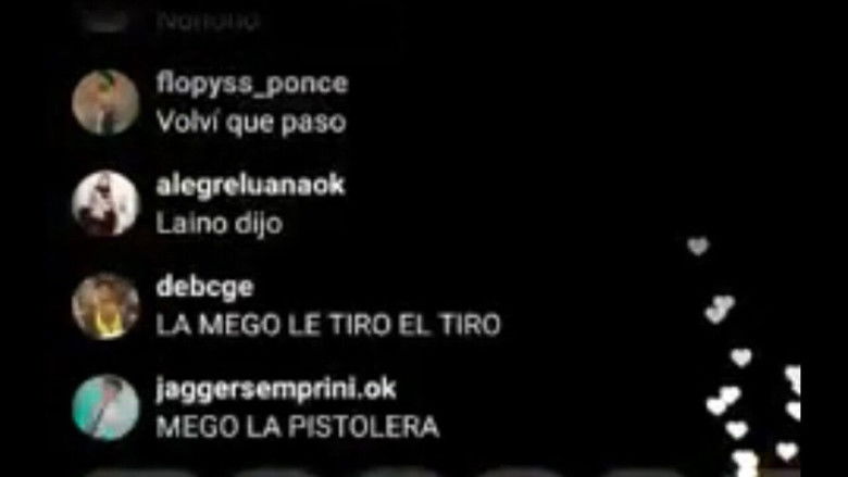 Daniela Mego a los tiros en su casa pq intentaron entrar a robarle