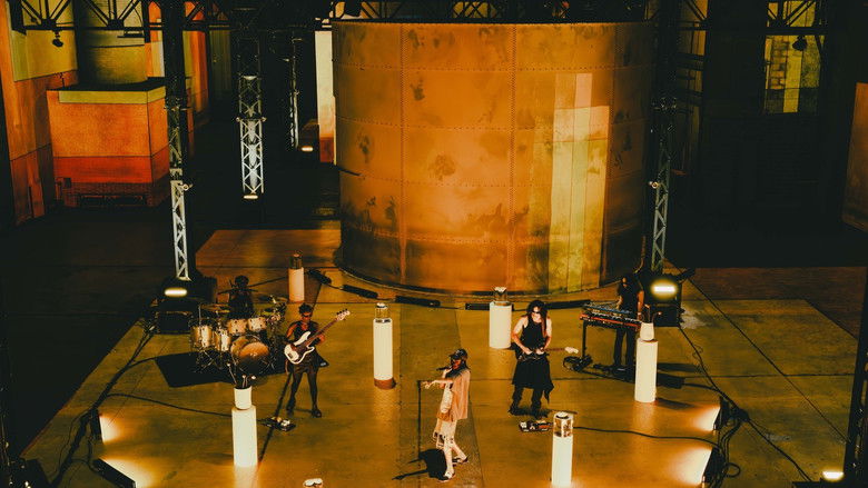 кадр из фильма Little Simz à l'Atelier des Lumières