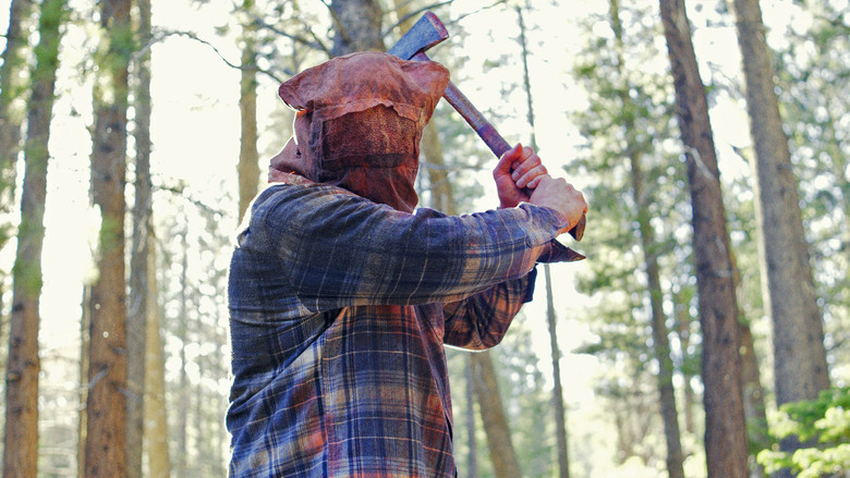 кадр из фильма A Man in the Woods with an Axe