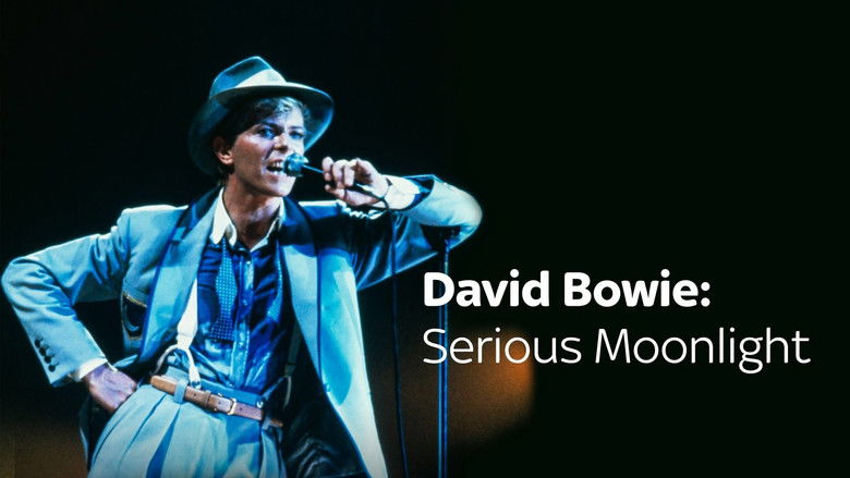 кадр из фильма David Bowie: Serious Moonlight