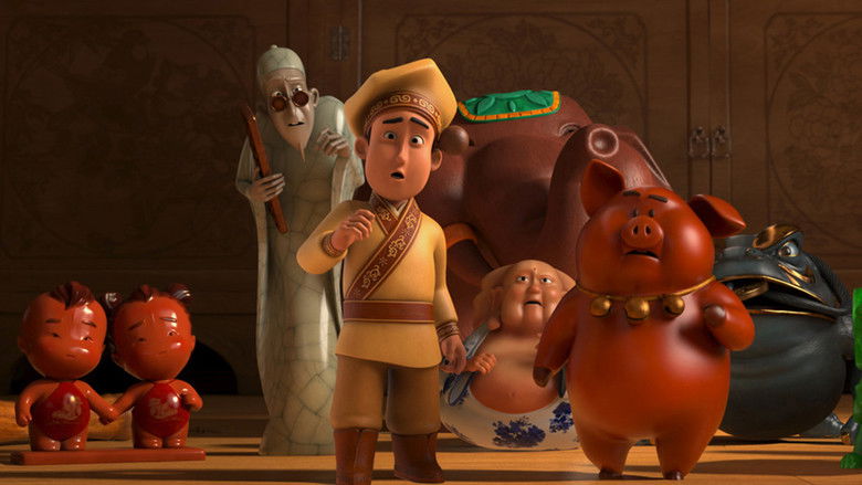 кадр из фильма Тайна магазина игрушек