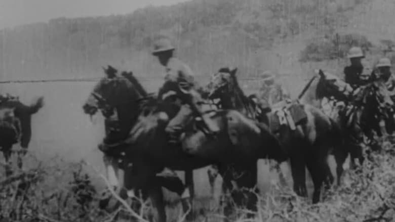 кадр из фильма A Skirmish with the Boers Near Kimberley by a Troop of Cavalry Scouts