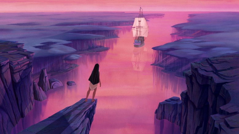 кадр из фильма Покахонтас