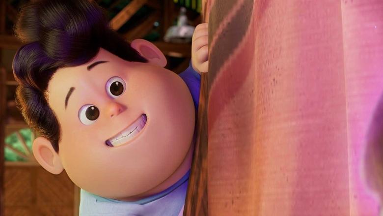 кадр из фильма Джамбо и маленькое привидение