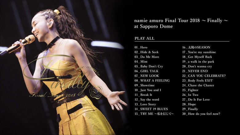 кадр из фильма Namie Amuro Final Tour 2018 - Finally 札幌ドーム公演
