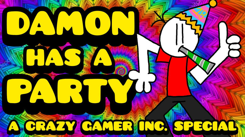 кадр из фильма Damon Has A Party - A Crazy Gamer Inc. Special