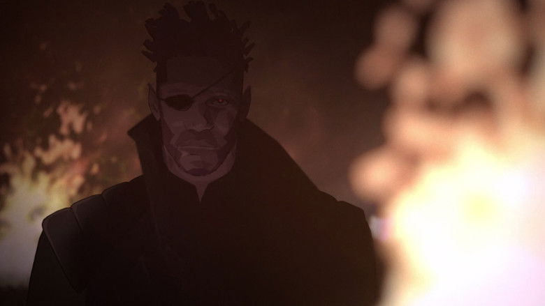 кадр из фильма Бегущий по лезвию: Блэкаут 2022