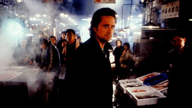 кадр из фильма Чёрный дождь