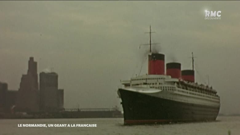 кадр из фильма Le Normandie, un géant à la française